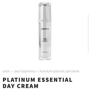 Bionyx Platinum Essential Day Cream